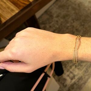 Swarovski rose gold bracelet